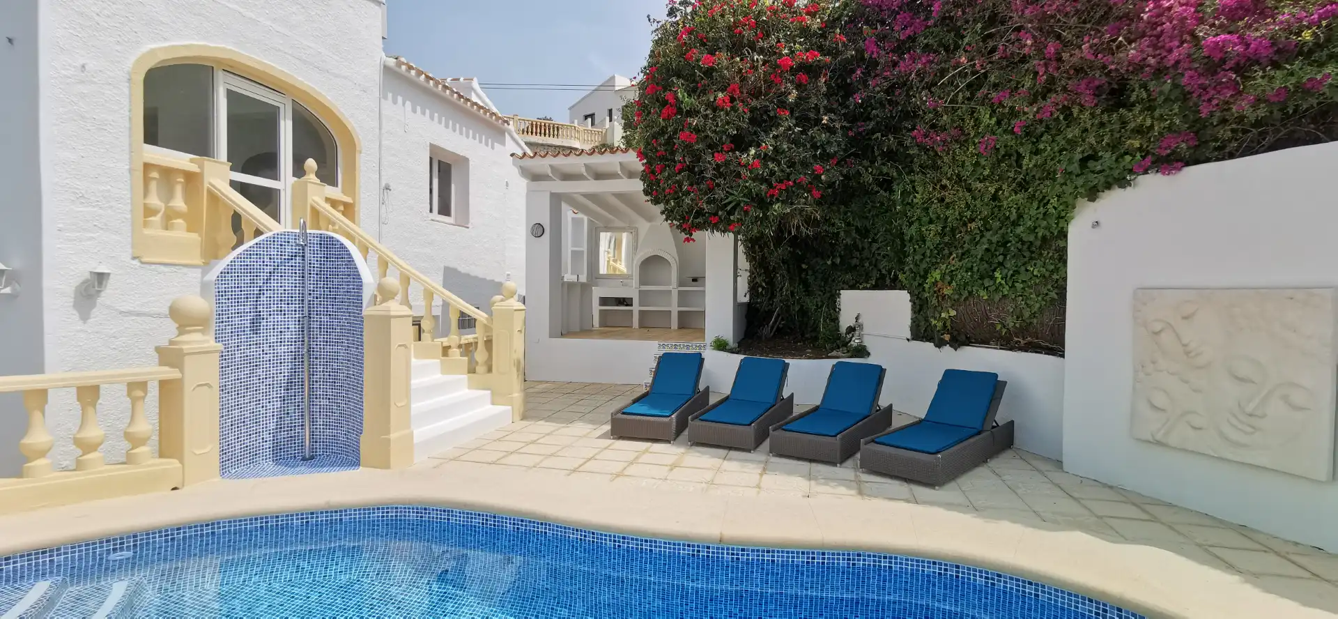 Terraza de Casa o chalet en venta en Jávea / Xàbia con Aire acondicionado, Calefacción y Jardín privado