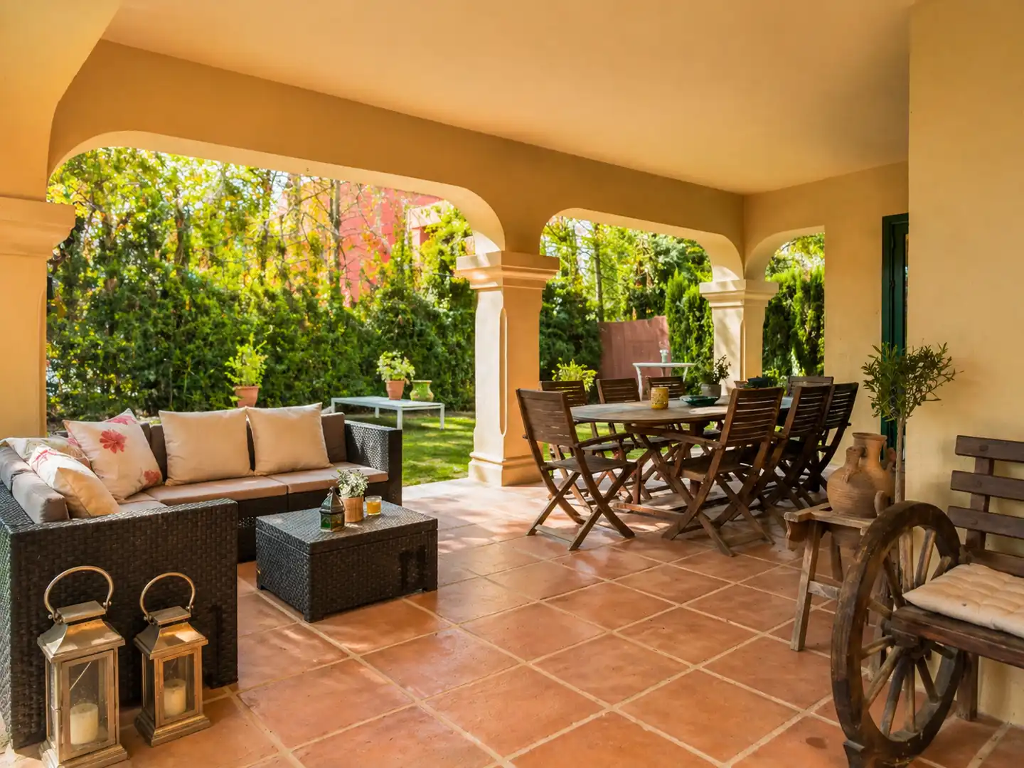 Terrace of Detached homes for sale in Sotogrande  with Air Conditioner and Terrace