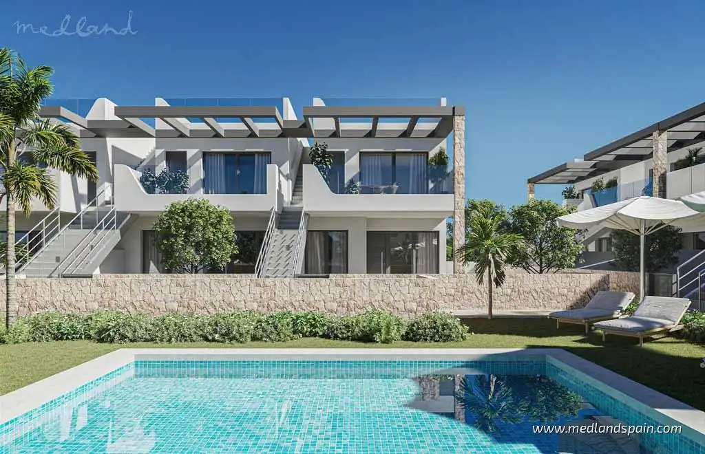 Piscina de Apartamento en venta en Pilar de la Horadada con Terraza y Piscina comunitaria