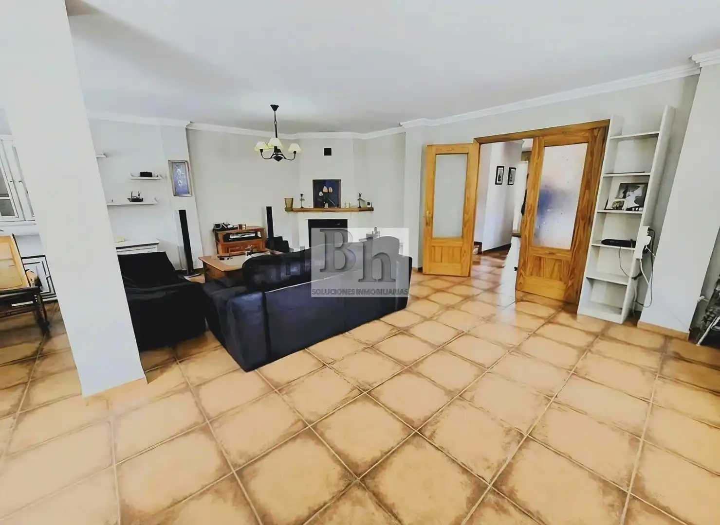 Sala d'estar de Casa adosada en venda en Alhaurín de la Torre amb Aire condicionat, Calefacció i Jardí privat