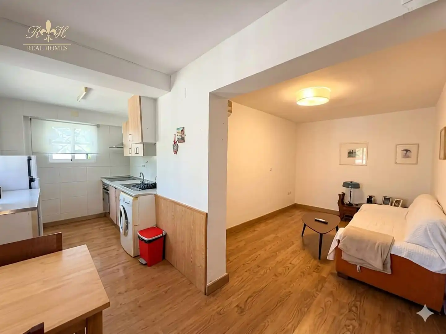 Bedroom of Flat for rent in L'Alfàs del Pi  with Air Conditioner and Furnished