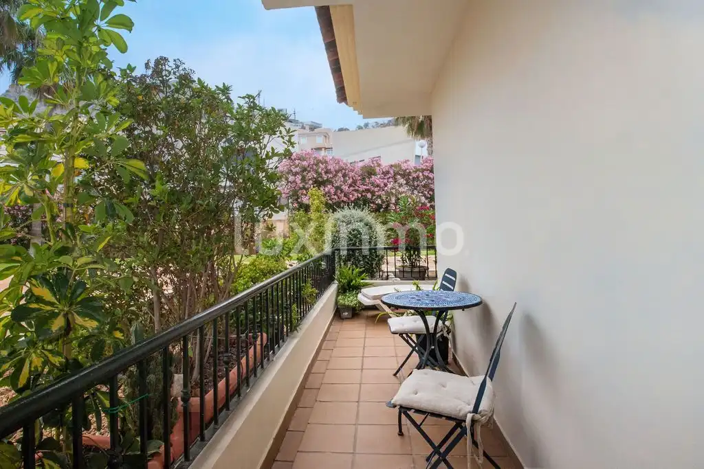 Terrasse von Erdgeschoss zum Verkauf in Altea mit Klimaanlage, Privatgarten und Terrasse