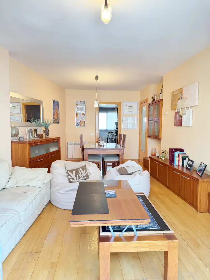 Living room of Flat for sale in Barcelona  with Air Conditioner, Heating and Furnished