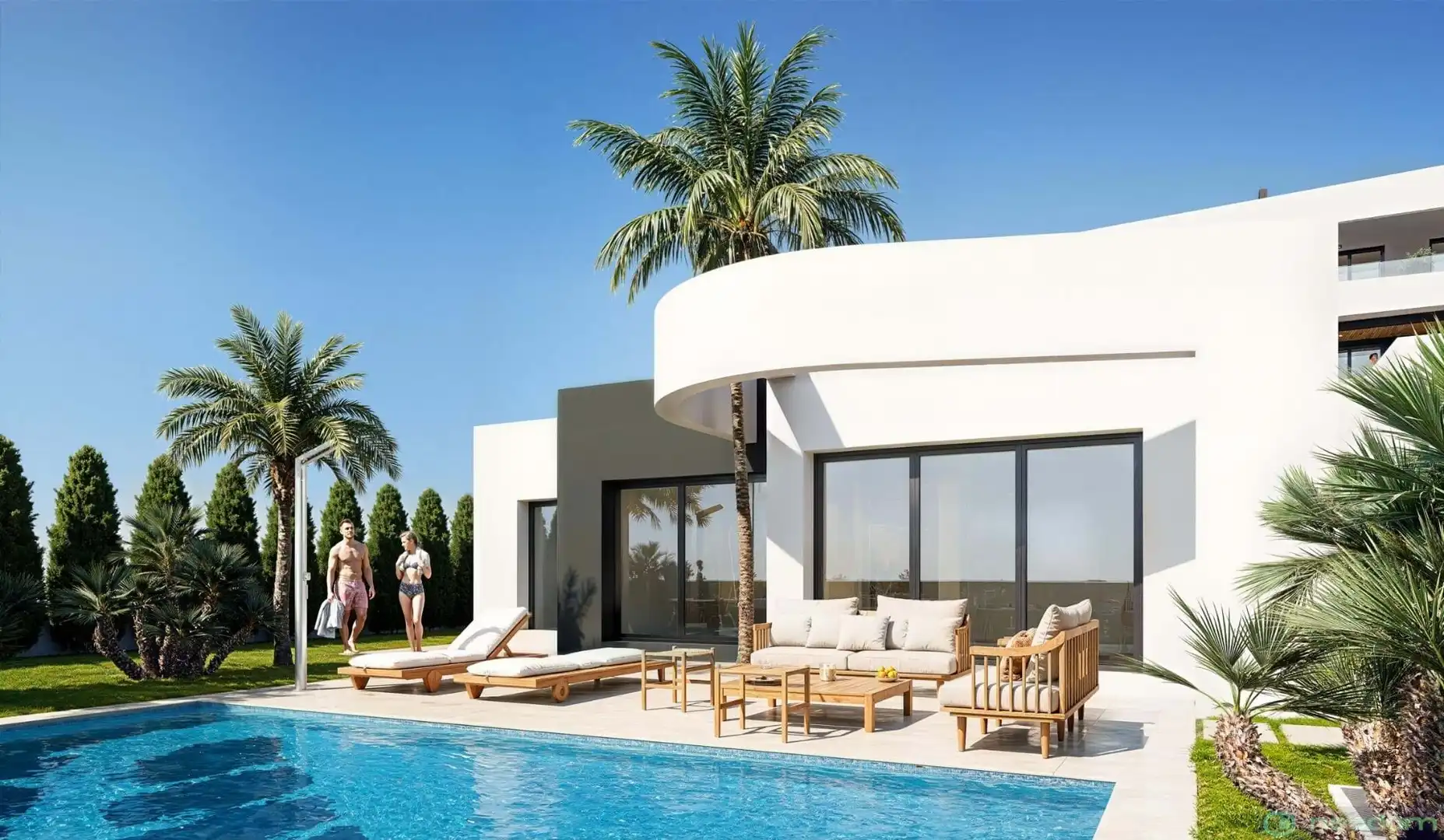 Attique avec piscine à vendre à Las Lomas de Rame - Bahía Bella, imagen 12