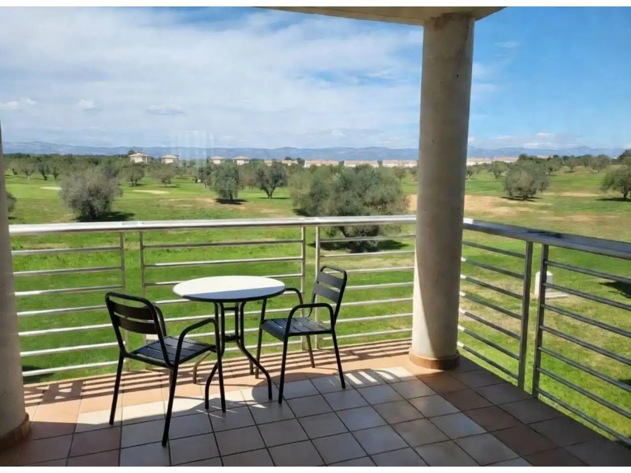 Terrace of Flat for sale in San Jorge / Sant Jordi  with Air Conditioner, Heating and Terrace