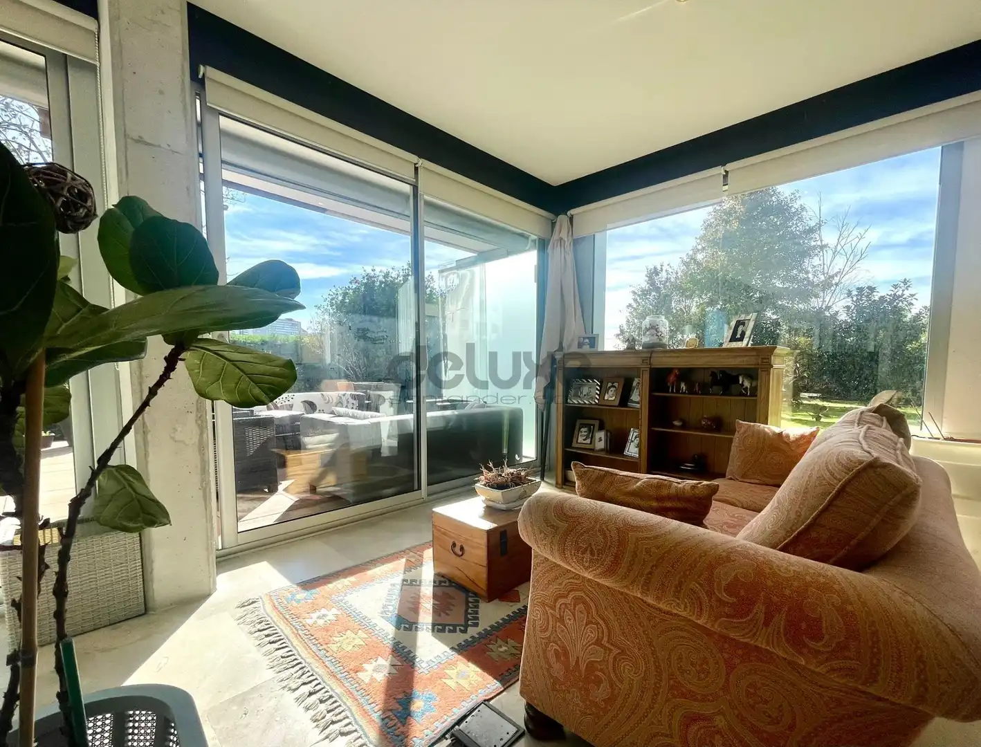 Sala de estar de Planta baja en venta en Santander con Calefacción, Jardín privado y Terraza