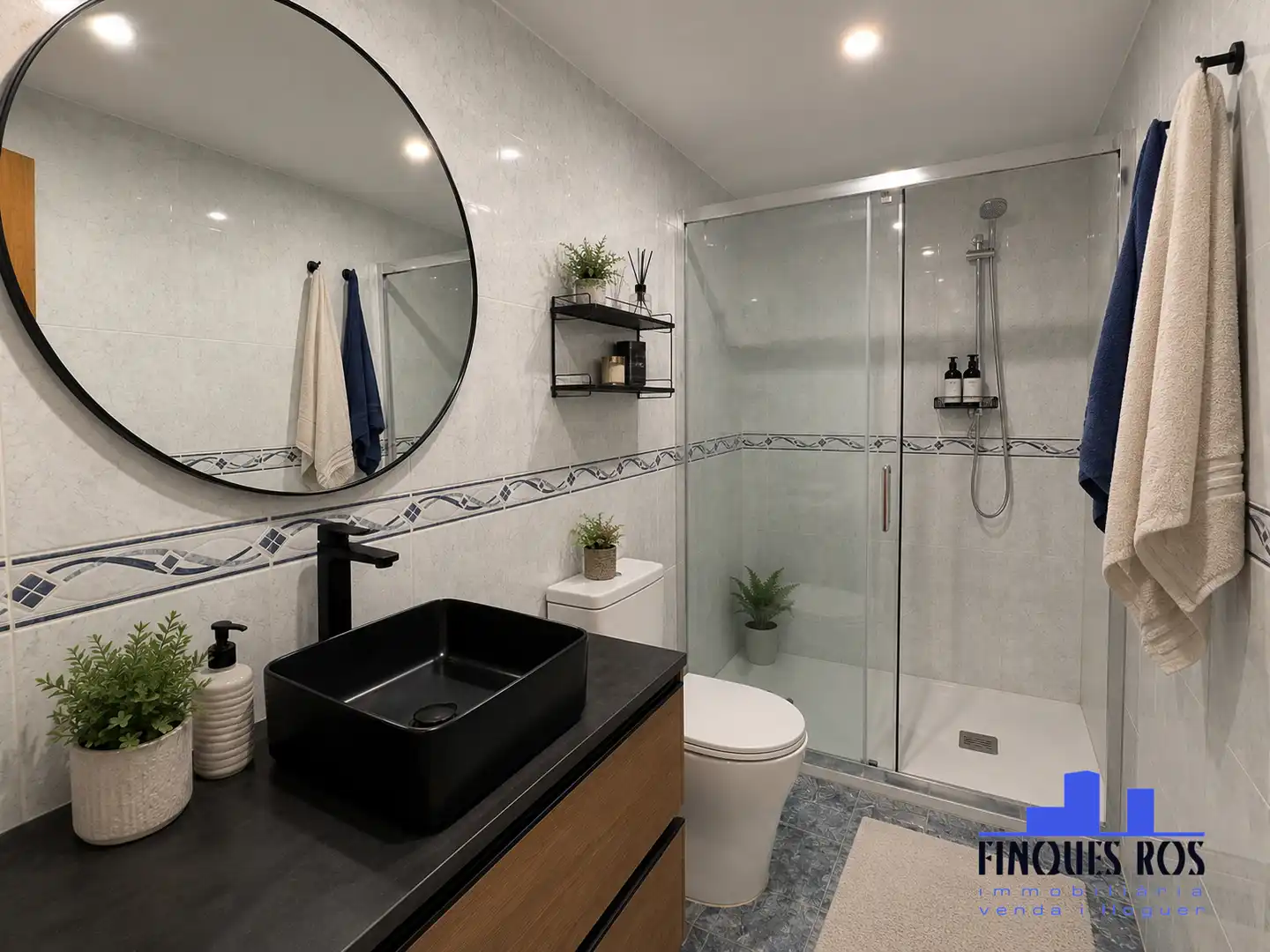 Badezimmer von Wohnungen zum Verkauf in Vinaròs mit Klimaanlage, Heizung und Terrasse