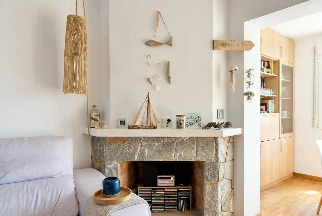 Living room of Flat for sale in Castelldefels  with Private garden, Terrace and Storage room