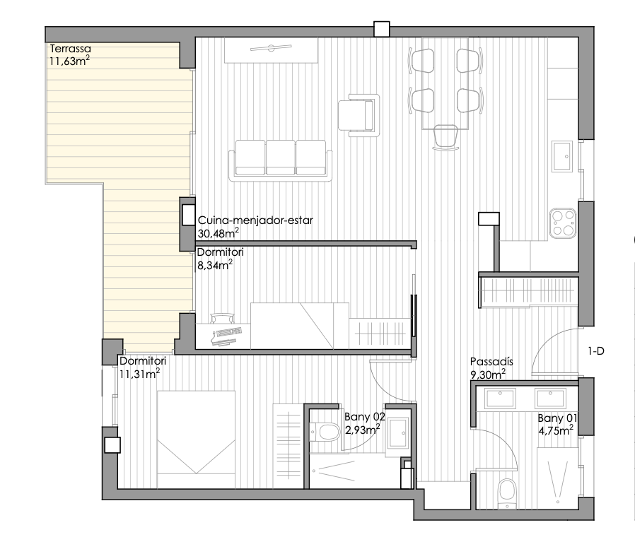 Flat for sale in La Selva del Camp