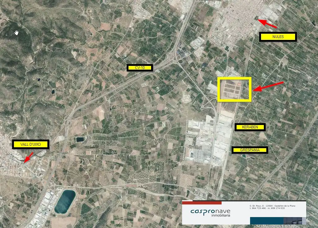Industrial land for sale in Nules