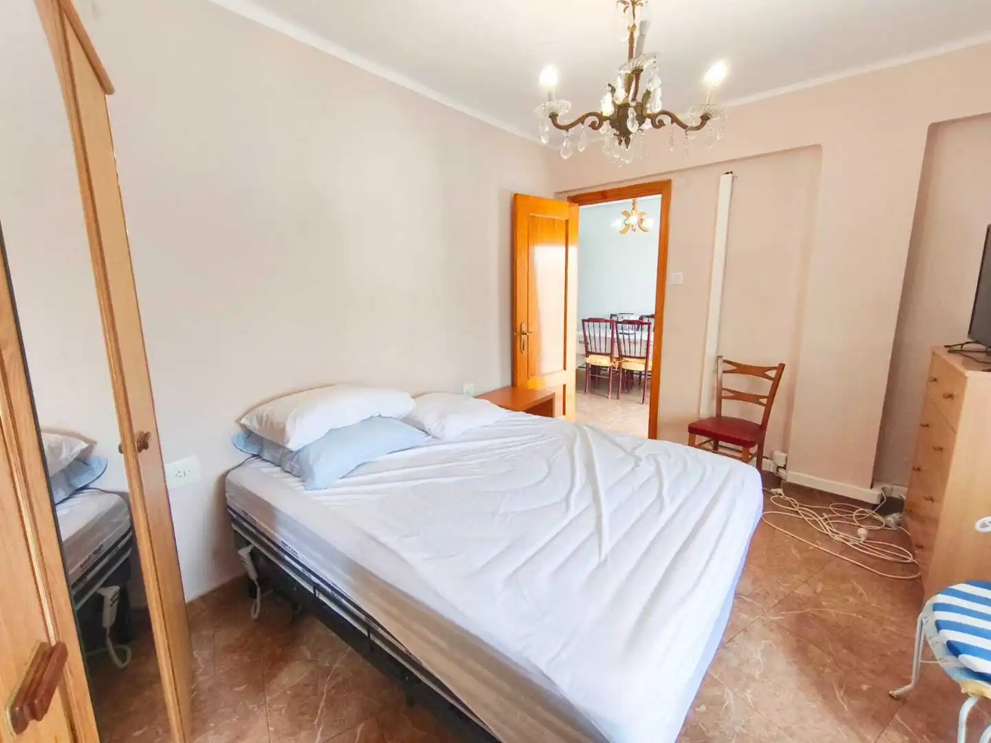 Schlafzimmer von Wohnung zum Verkauf in Cullera mit Klimaanlage, Möbliert und Balkon