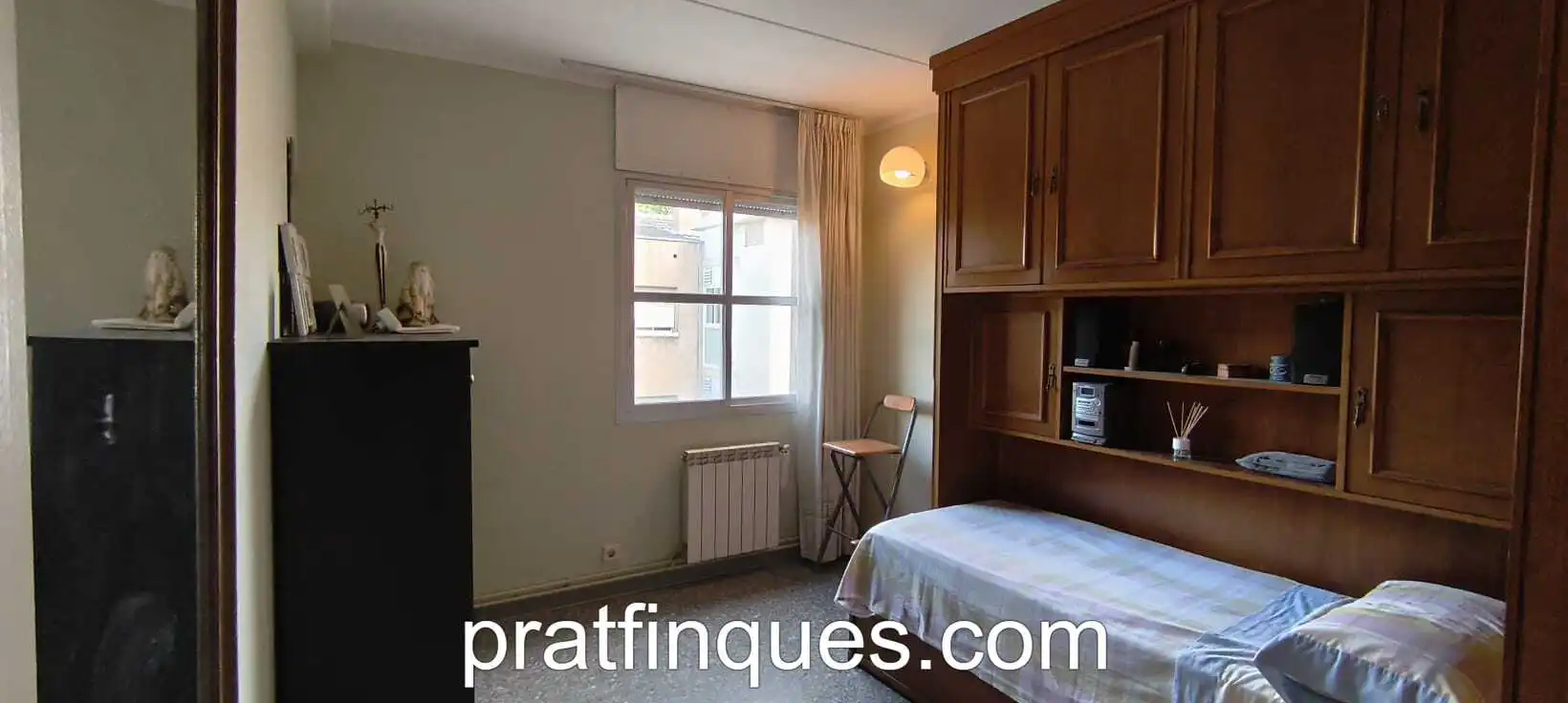 Schlafzimmer von Wohnung zum Verkauf in El Prat de Llobregat mit Klimaanlage, Heizung und Ofen