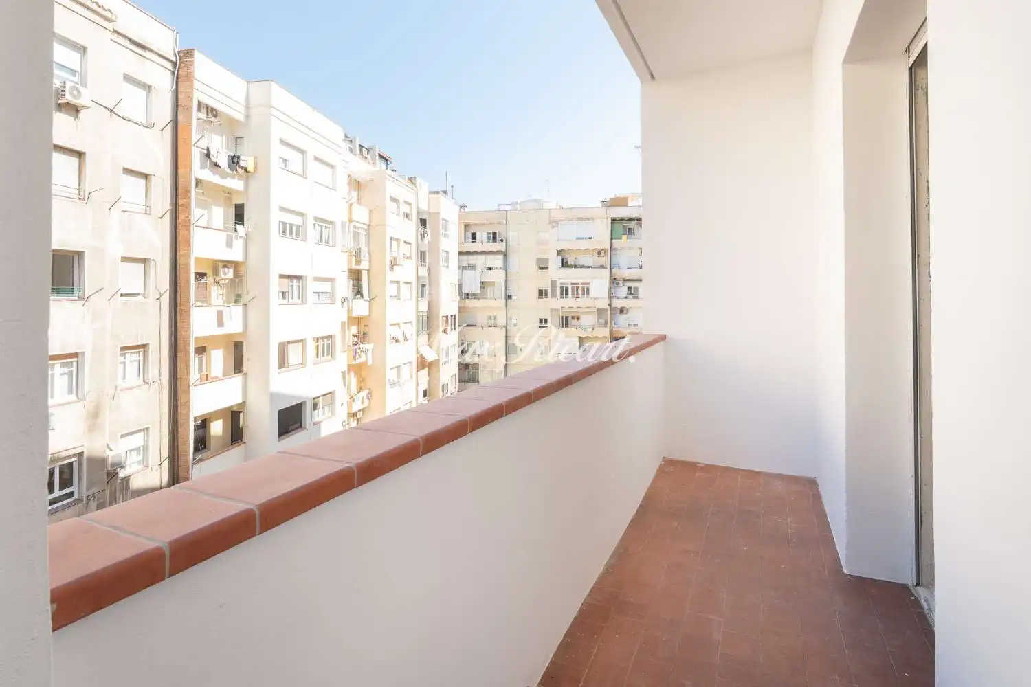 Balcony of Flat for rent in Barcelona  with Air Conditioner, Heating and Terrace