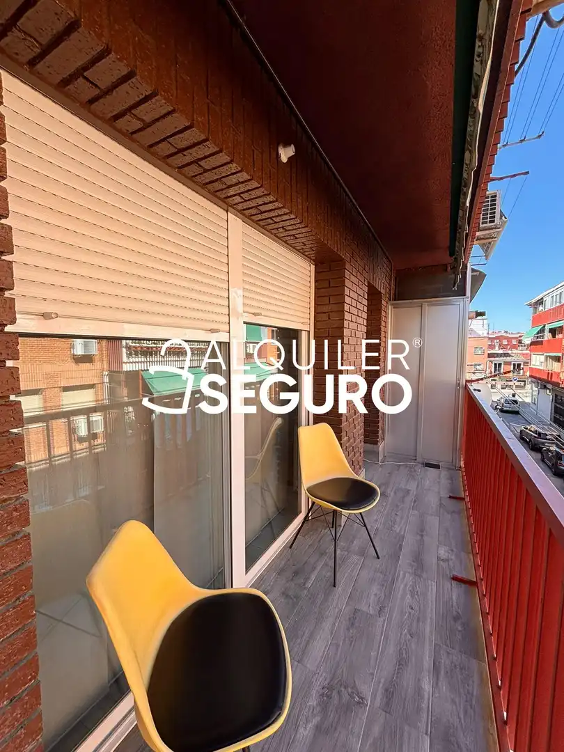Terrasse von Wohnung zur Miete in Madrid mit Heizung und Terrasse