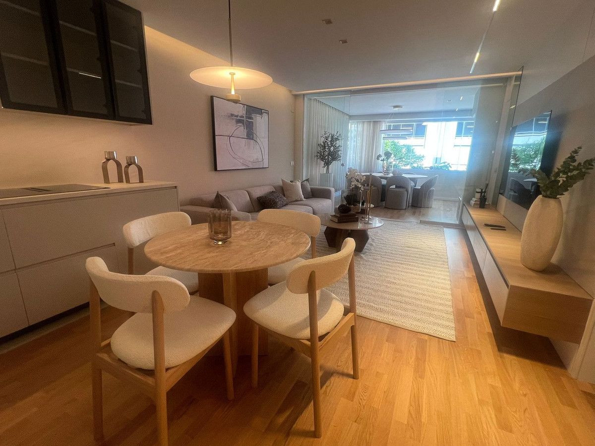 Sala de estar de Apartamento en venta en Marbella con Aire acondicionado, Calefacción y Piscina