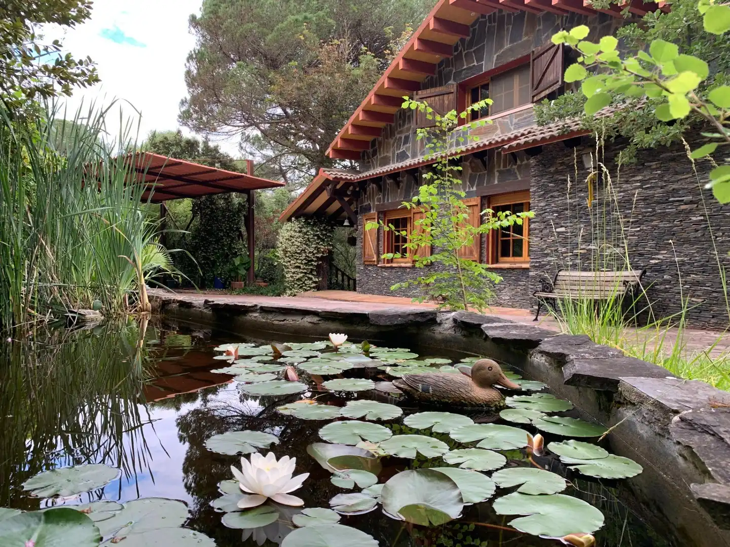 Garden of Houses for sale in Sant Celoni  with Air Conditioner, Heating and Private garden