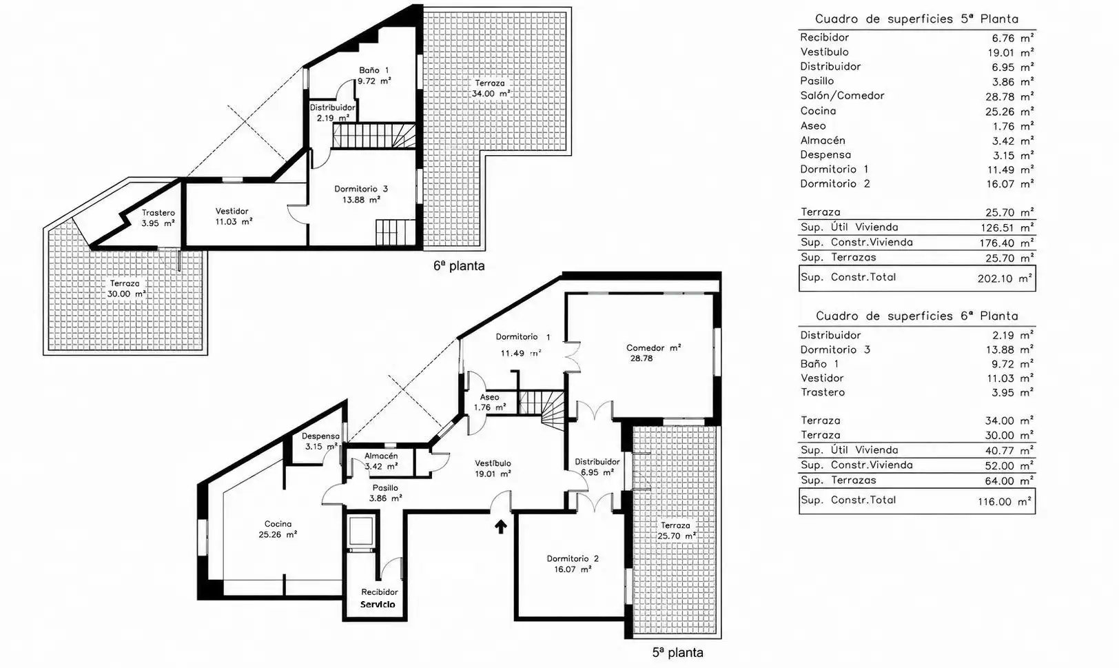 Penthouse mit Aufzug zum Verkauf in DIAGONAL, imagen 32