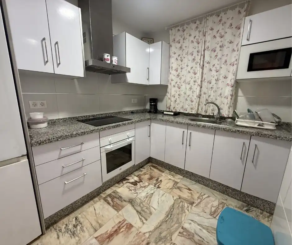 Cocina de Casa o chalet de alquiler en El Portil con Aire acondicionado, Terraza y Amueblado
