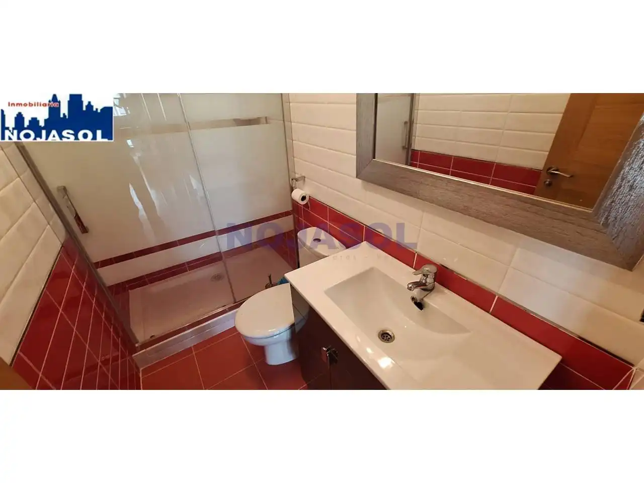 Bathroom of Flat for rent in Noja  with Heating, Terrace and Furnished
