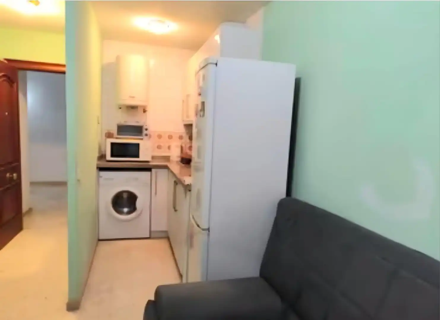 Küche von Wohnung zum Verkauf in Torremolinos mit Klimaanlage und Möbliert