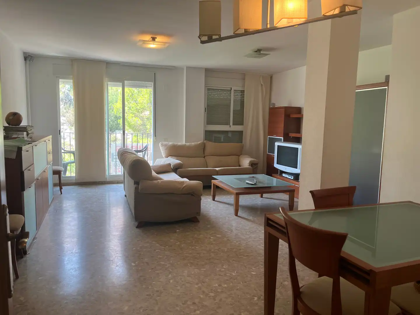 Sala de estar de Piso en venta en Cullera con Trastero, Amueblado y Balcón