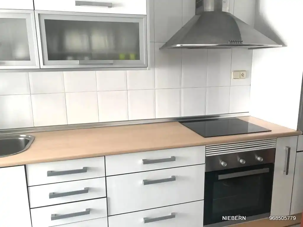 Küche von Wohnung zur Miete in Cartagena mit Klimaanlage, Möbliert und Ofen
