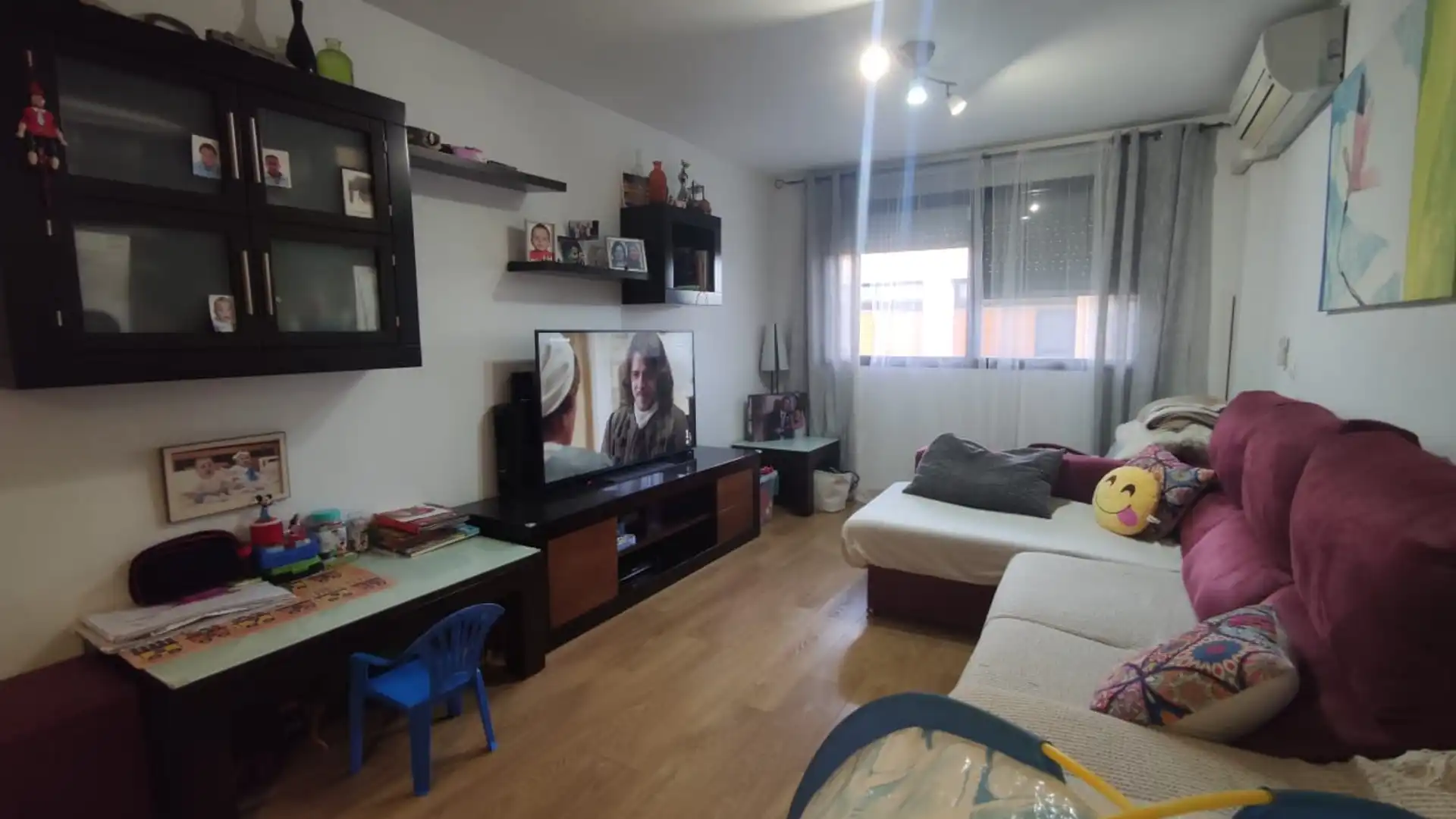 Sala de estar de Piso en venta en Alcantarilla con Trastero y Amueblado