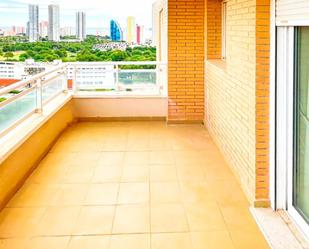 Terrace of Flat for sale in Benidorm  with Air Conditioner, Heating and Private garden