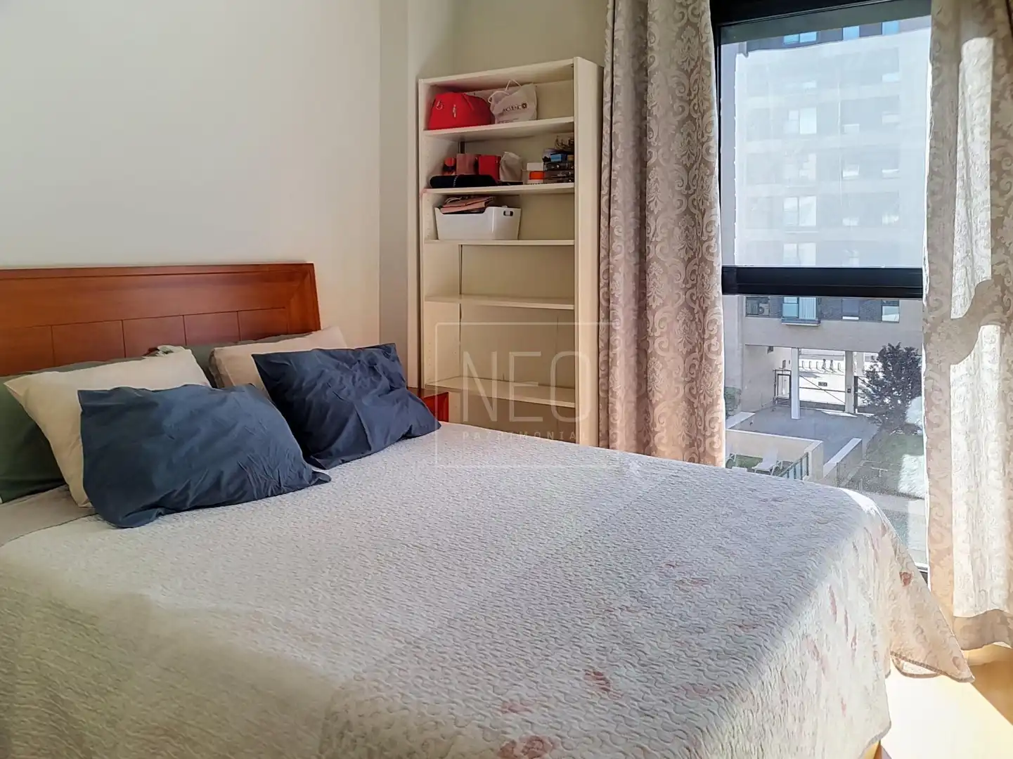 Bedroom of Flat for sale in Madrid  with Air Conditioner, Heating and Private garden