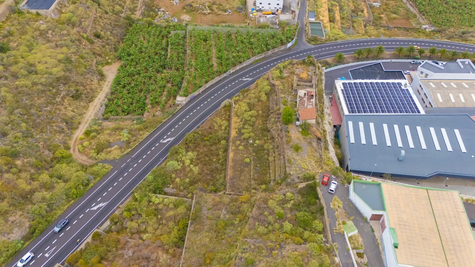 Vista exterior de Terreno industrial en venta en La Guancha