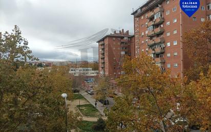 Exterior view of Flat for sale in  Madrid Capital  with Air Conditioner, Heating and Parquet flooring