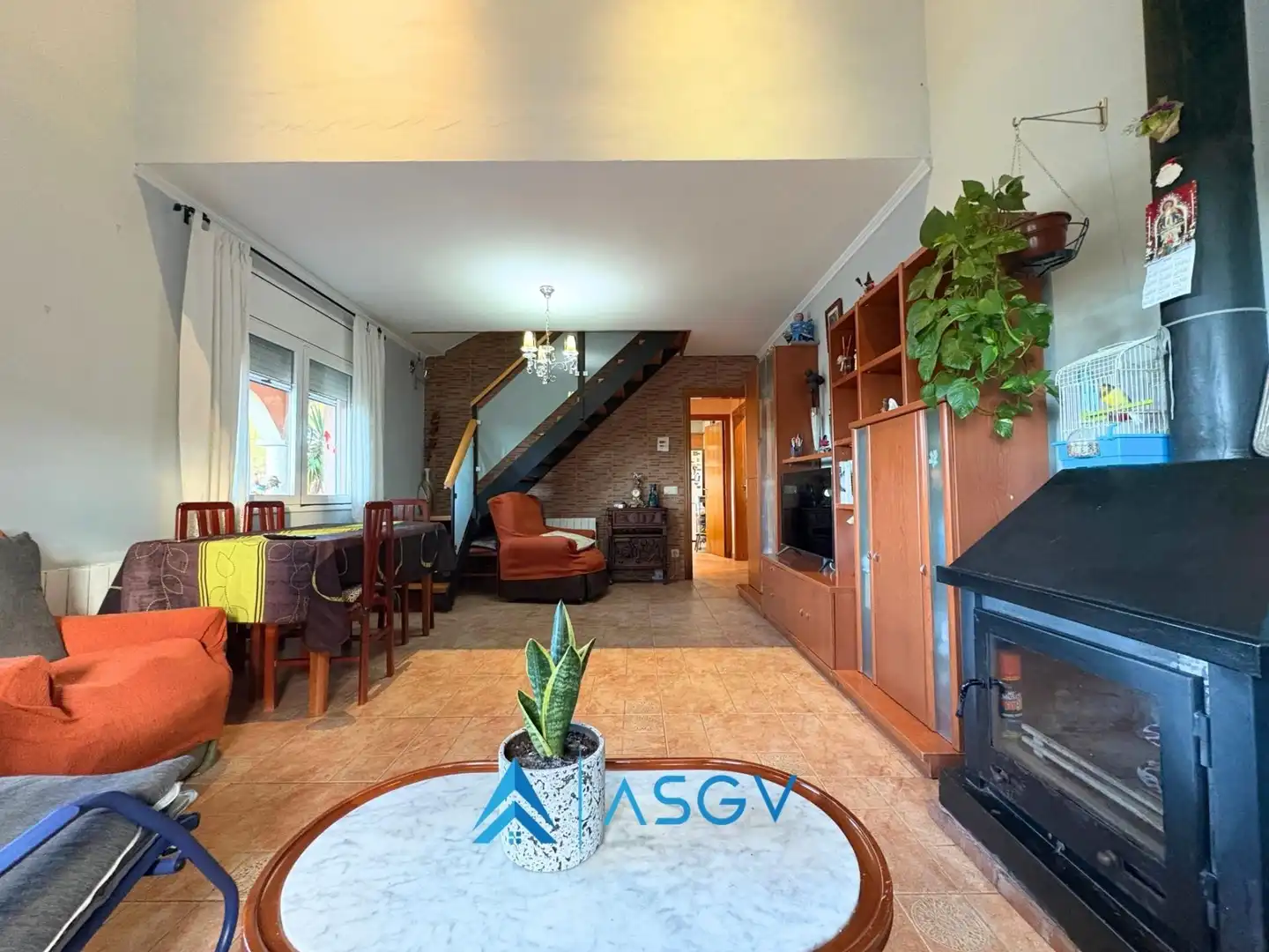 Living room of Houses for sale in Piera  with Air Conditioner, Private garden and Terrace