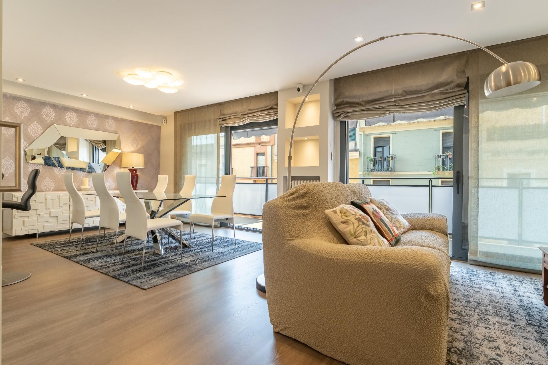 Sala de estar de Piso en venta en Reus con Aire acondicionado, Calefacción y Parquet