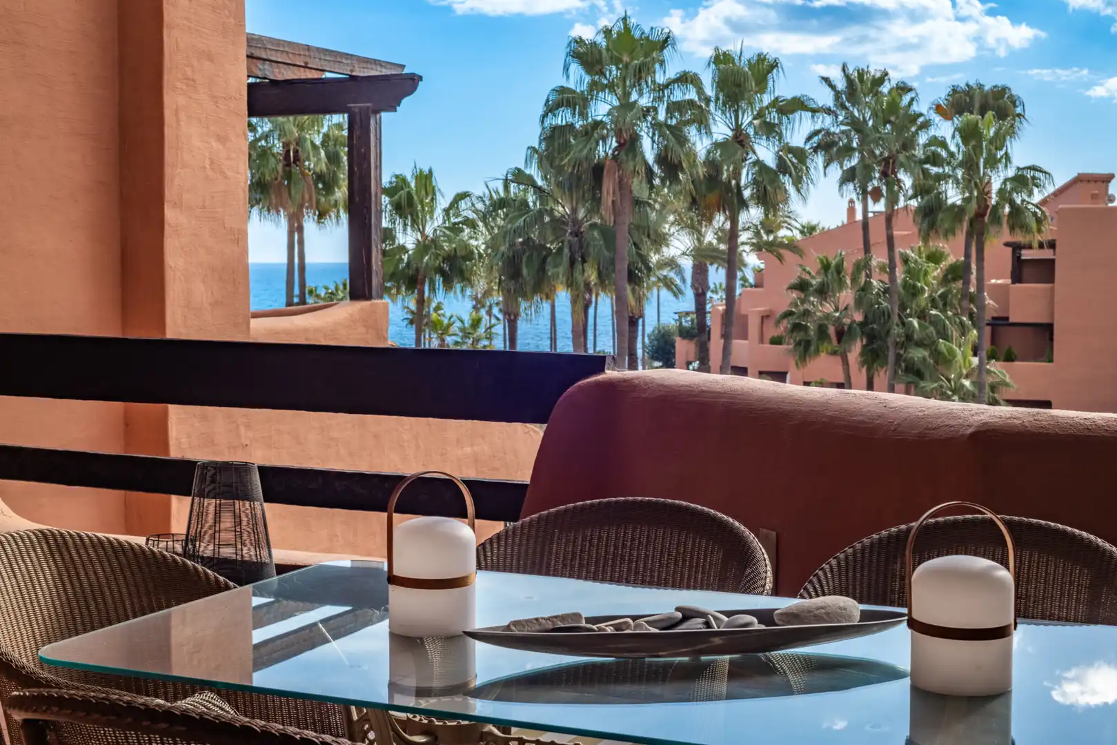 Terrassa de Apartament en venda en Estepona amb Aire condicionat, Terrassa i Piscina