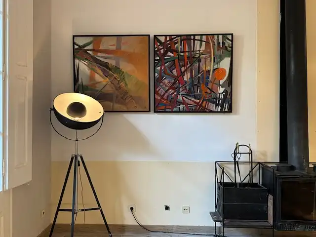 Sala de estar de Casa o chalet de alquiler en Barcelona con Aire acondicionado, Calefacción y Jardín privado