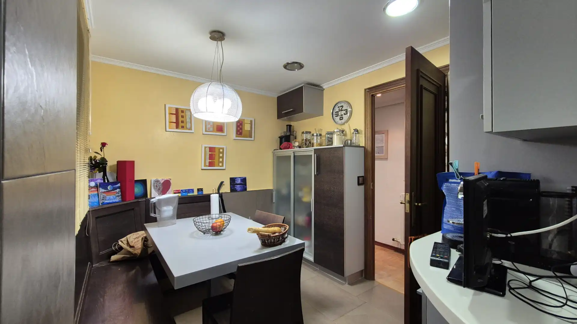 Küche von Wohnung zum Verkauf in Palencia mit Balkon