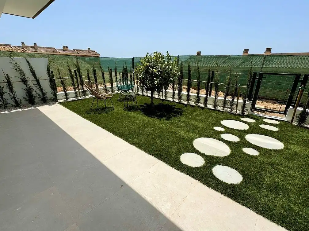 Terraza de Casa o chalet en venta en La Nucia con Aire acondicionado, Calefacción y Jardín privado