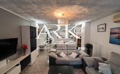 Living room of Flat for sale in Gandia  with Air Conditioner and Balcony