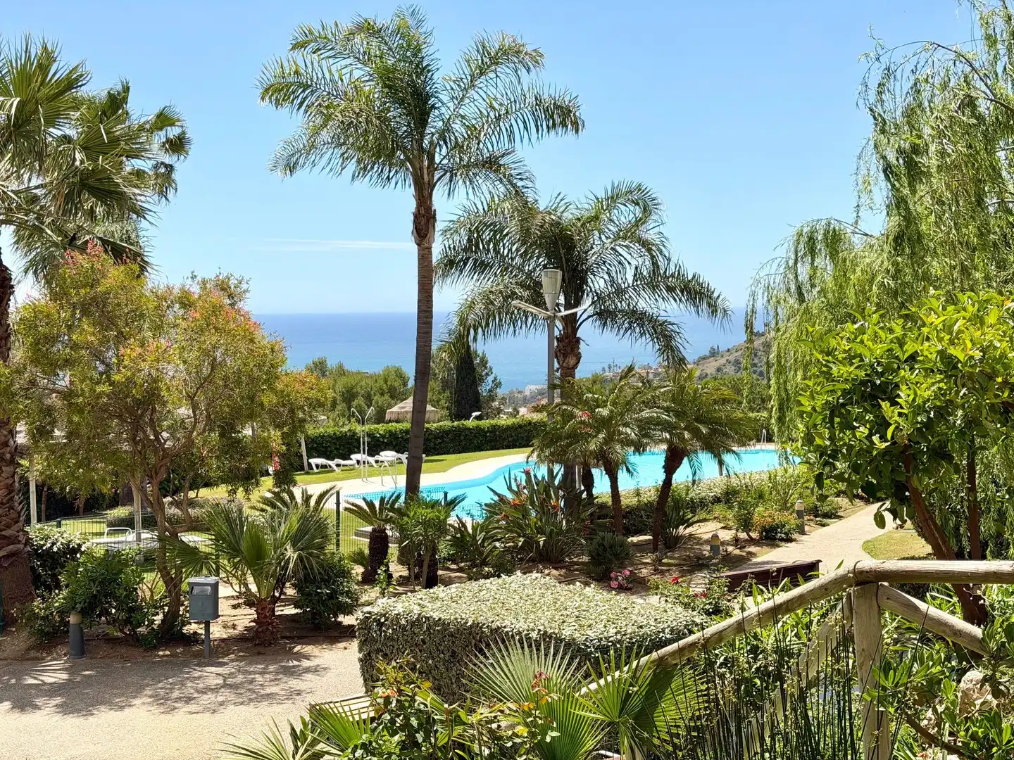 Jardí de Apartament en venda en Benalmádena amb Aire condicionat, Calefacció i Terrassa