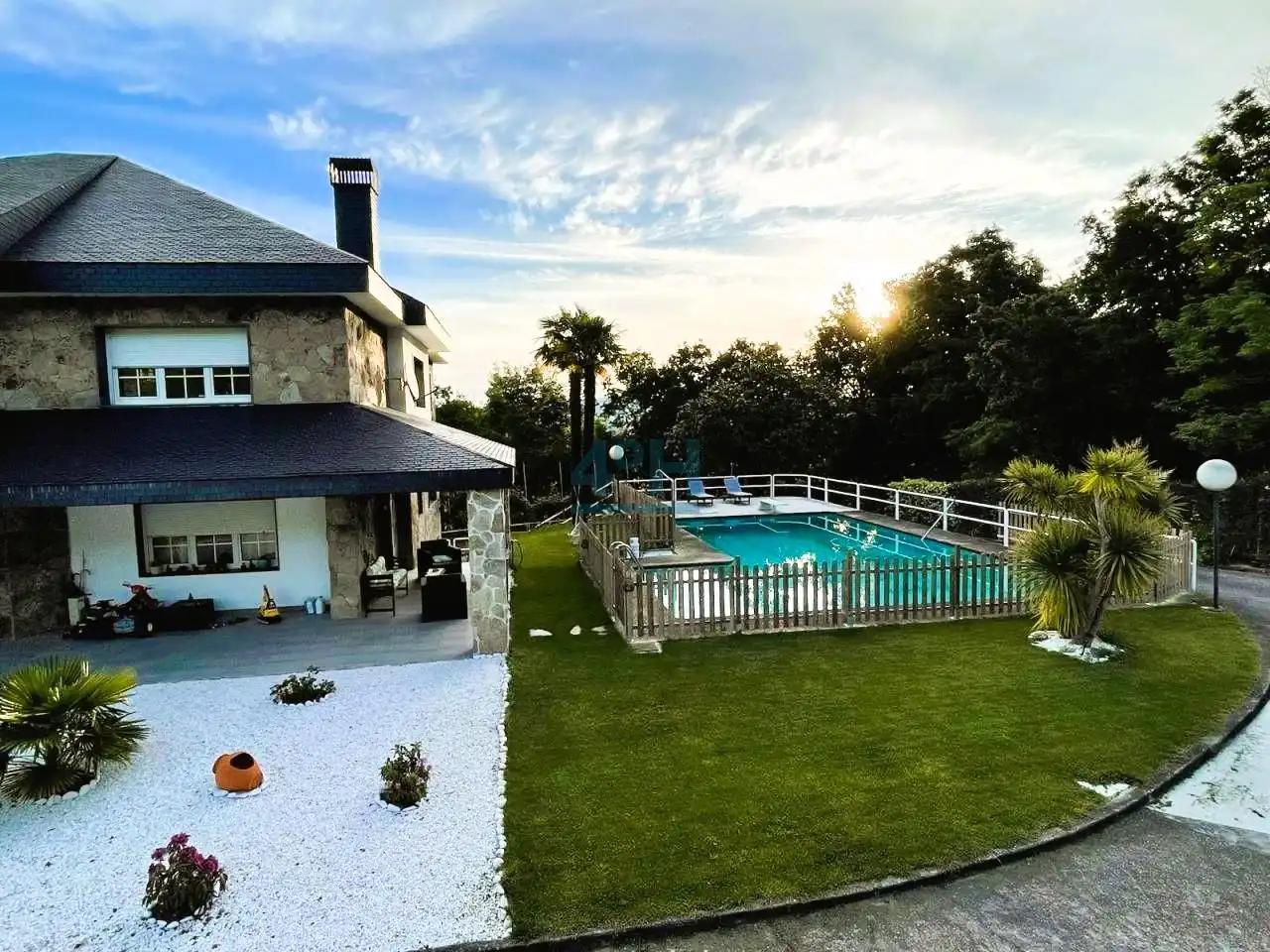 Swimming pool of Houses for sale in Taboadela  with Heating, Private garden and Terrace