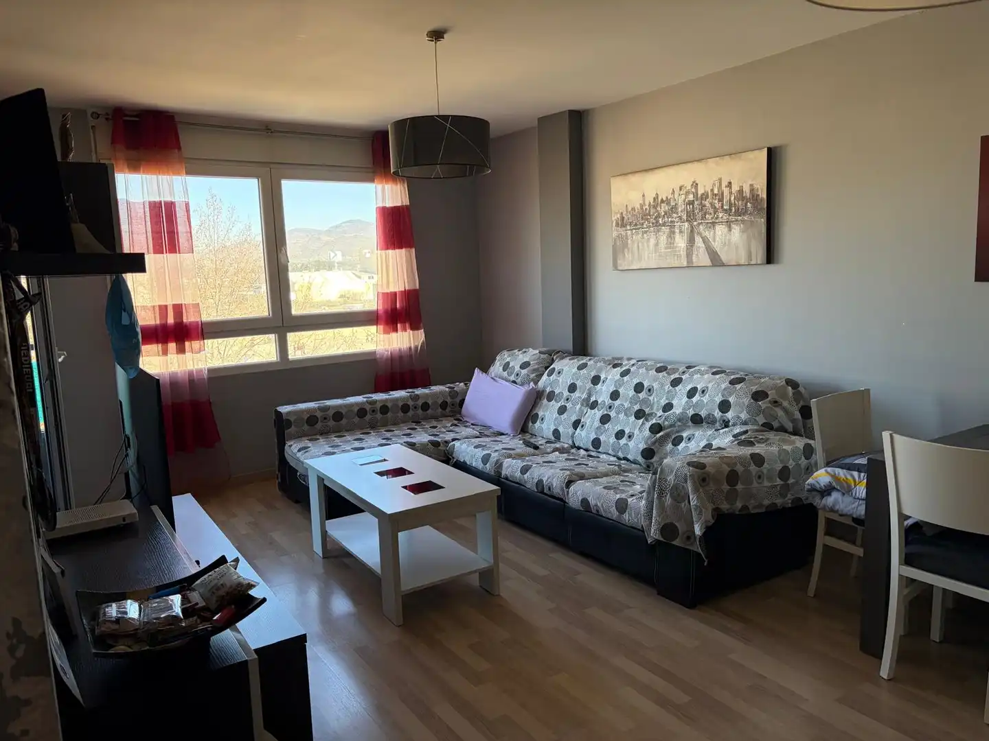 Sala de estar de Piso en venta en Villena con Amueblado, Horno y Lavadora
