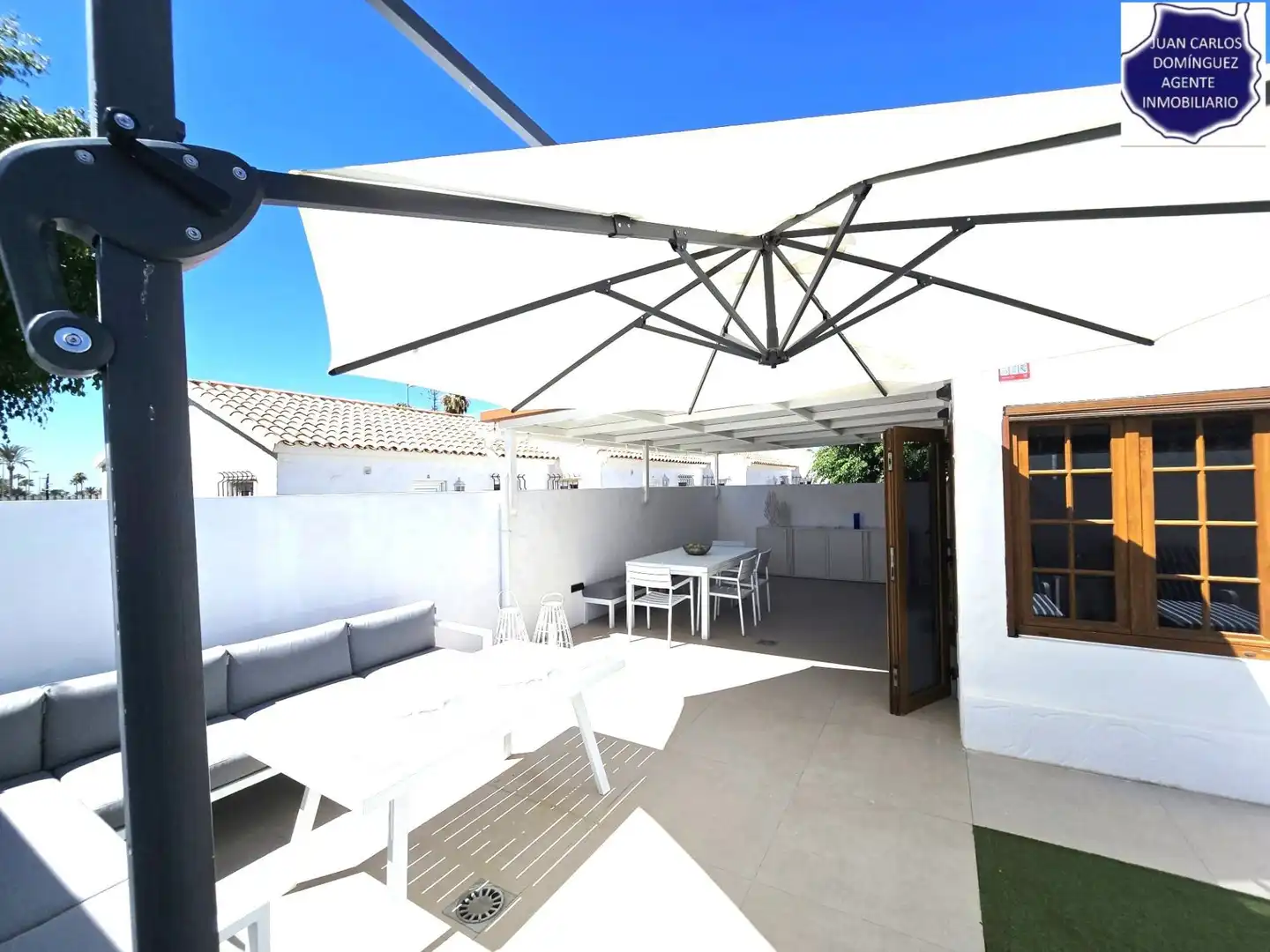 Terraza de Casa o chalet de alquiler en San Bartolomé de Tirajana con Aire acondicionado, Jardín privado y Terraza