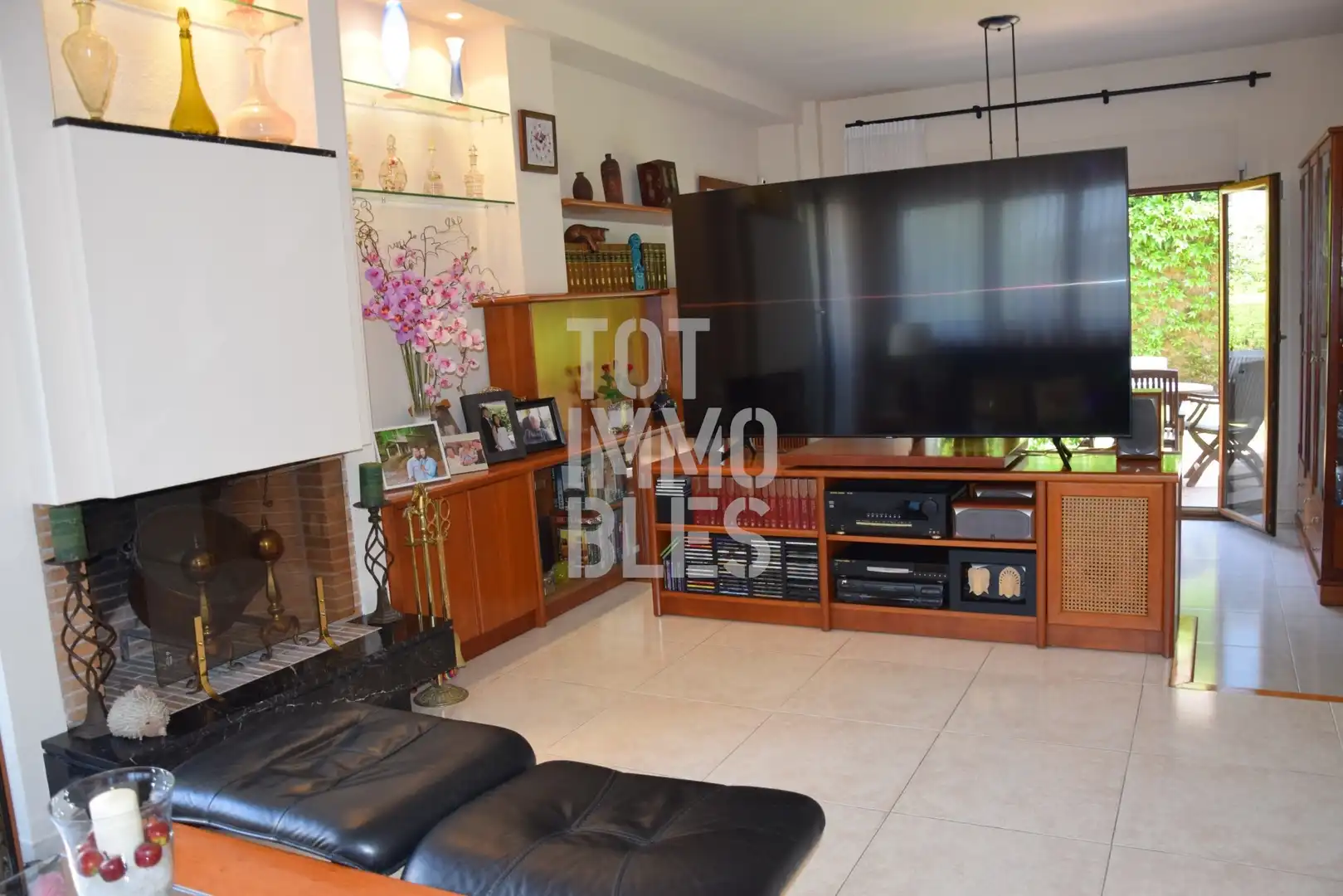 Living room of Detached homes for sale in Girona  with Heating and Balcony