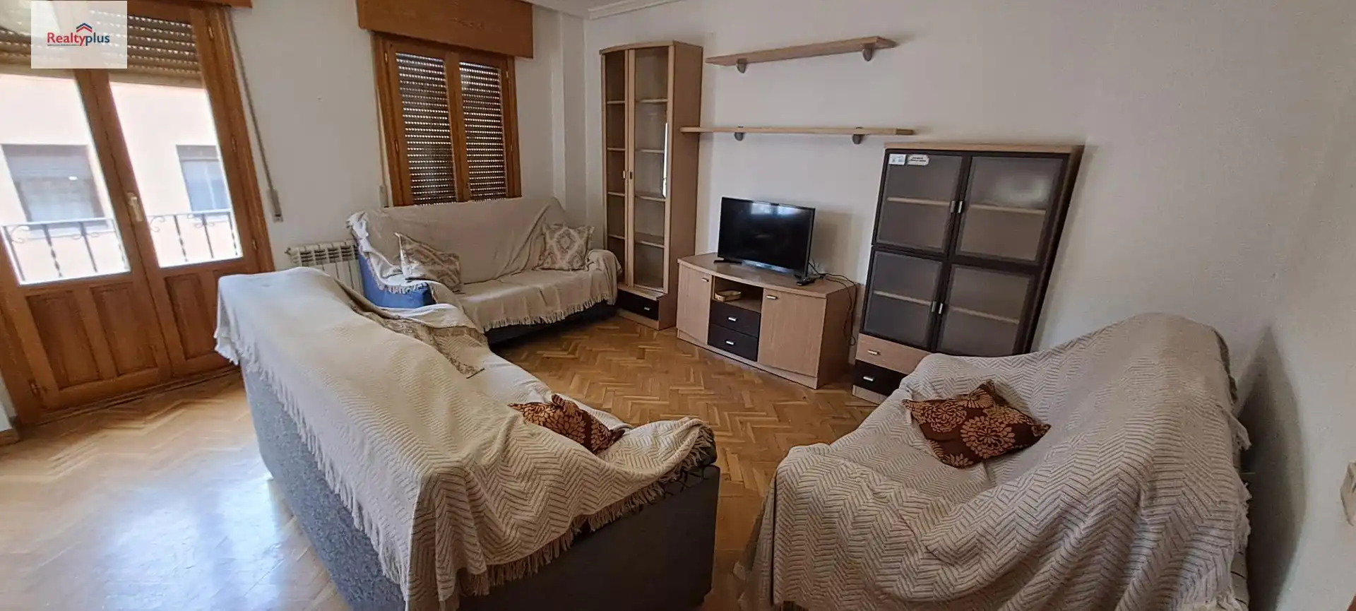 Sala de estar de Dúplex de alquiler en Segovia con Amueblado y Balcón
