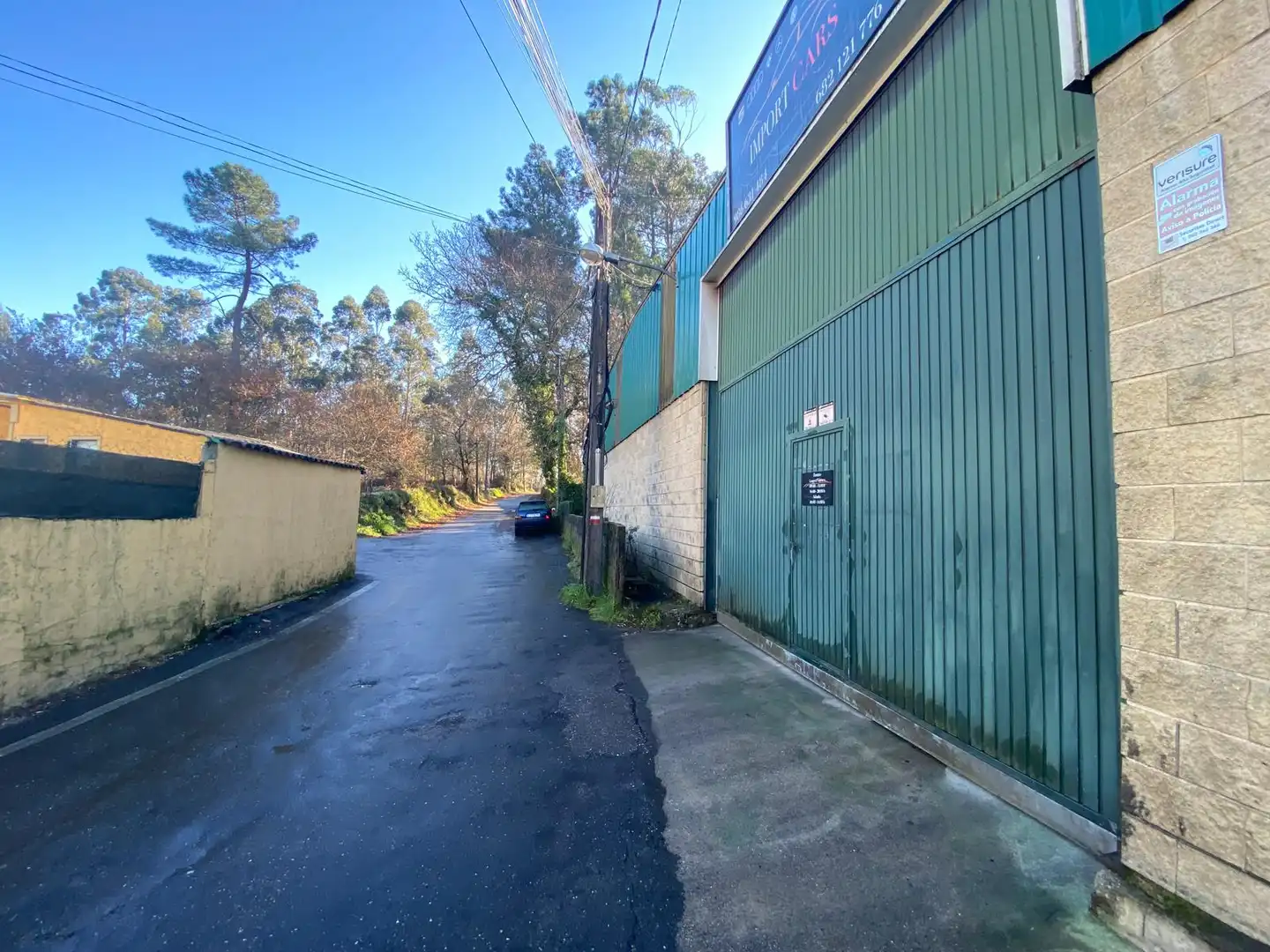Exterior view of Industrial buildings for rent in Vigo 