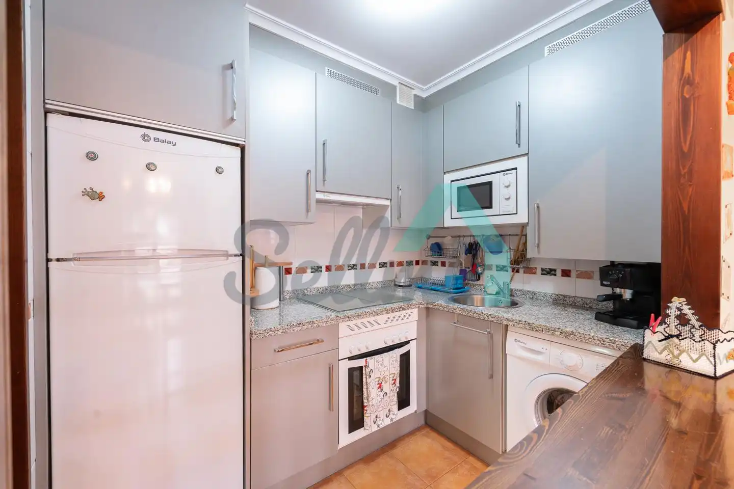Cocina de Planta baja en venta en Somiedo con Calefacción, Parquet y Terraza
