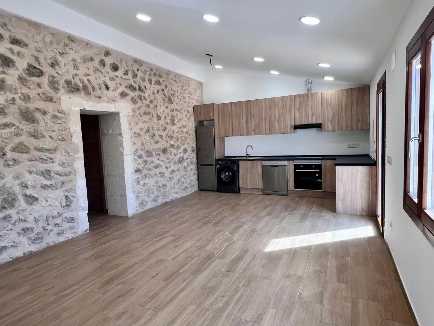 Kitchen of Flat for rent in Campanet  with Air Conditioner and Terrace
