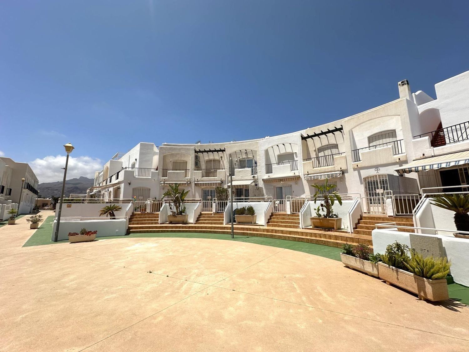 Exterior view of Duplex for sale in Mojácar  with Terrace, Swimming Pool and Community pool