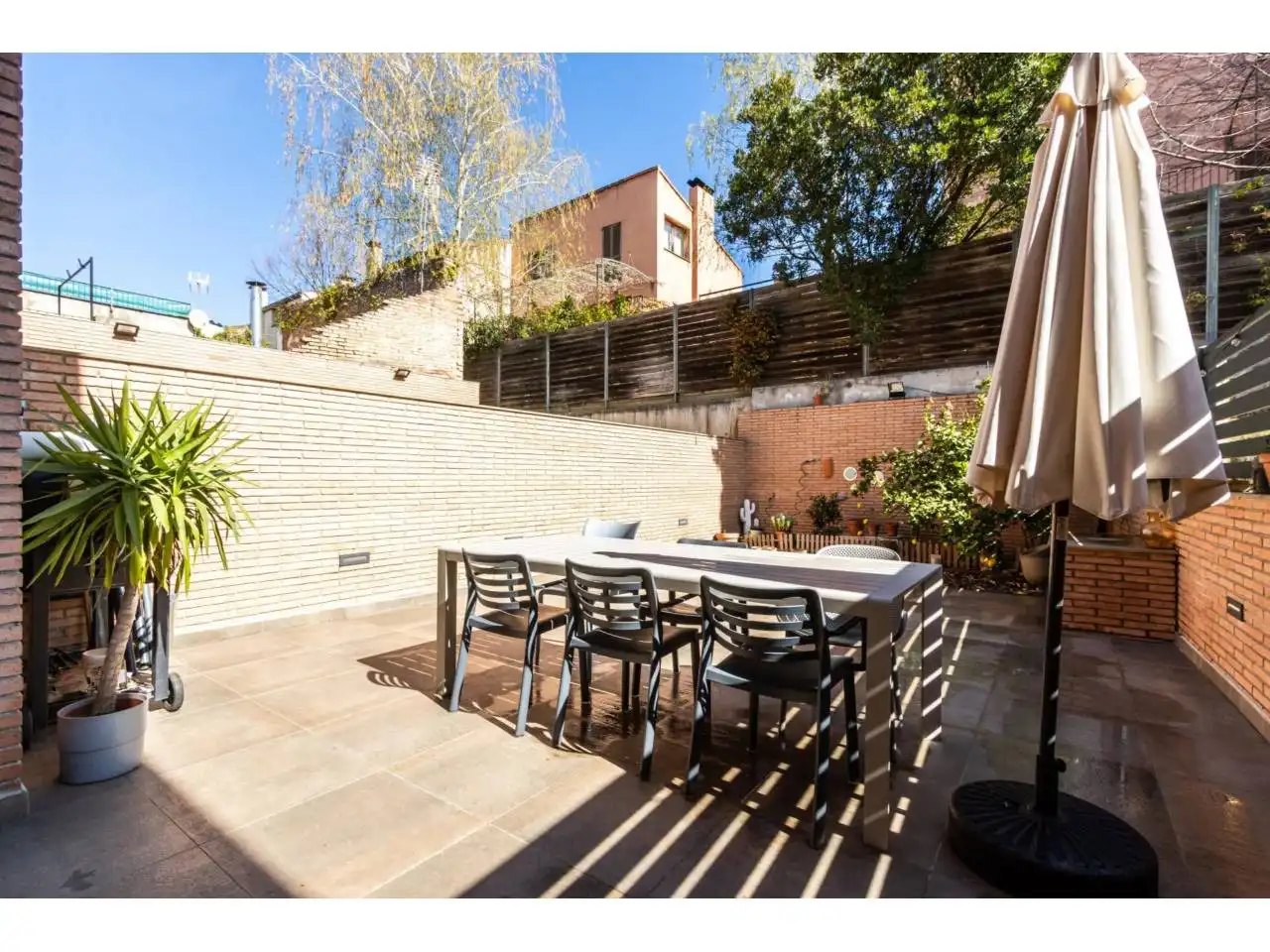 Terrace of Detached homes for sale in Sant Llorenç Savall  with Air Conditioner
