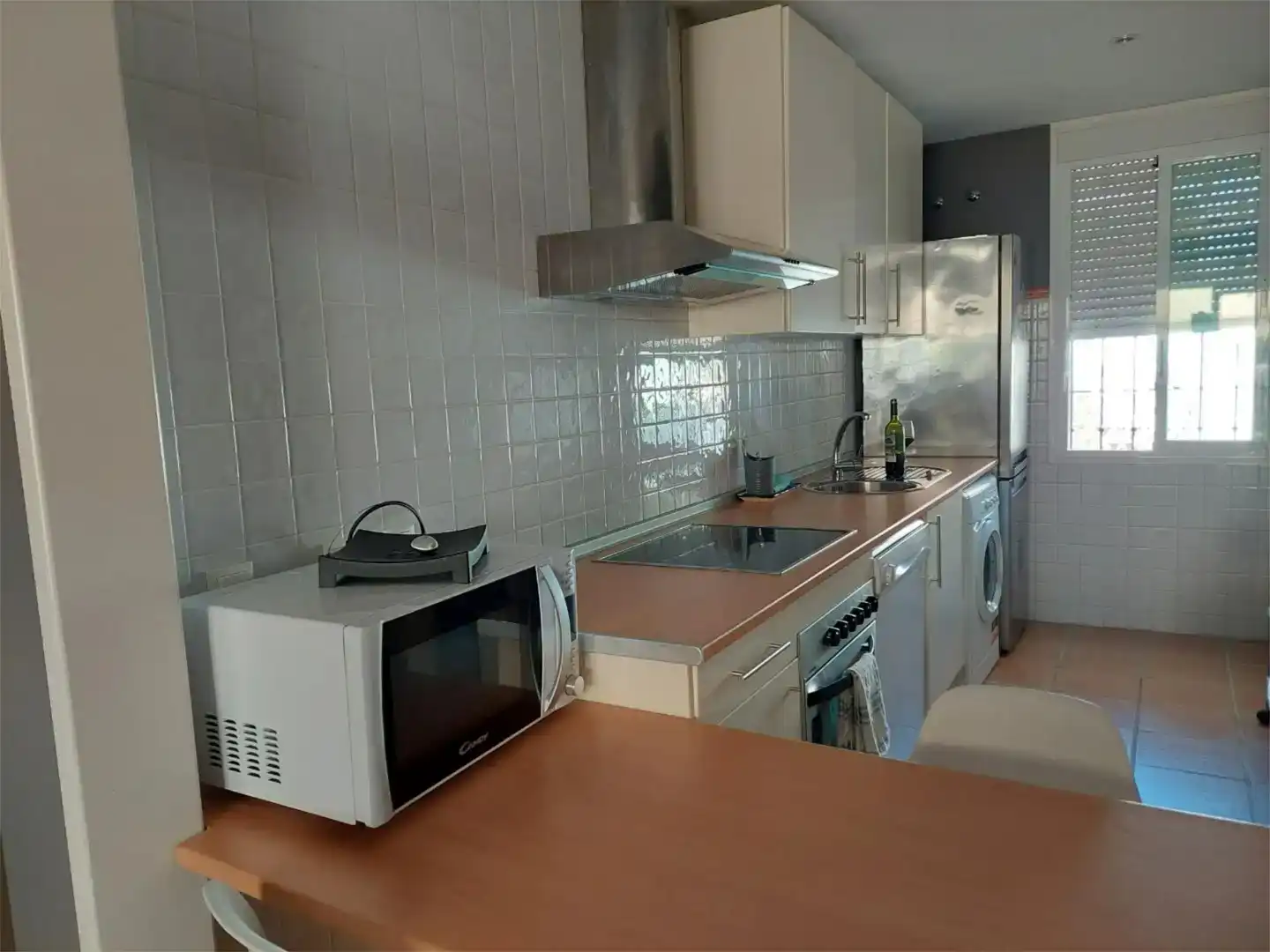Kitchen of Flat for rent in Islantilla  with Air Conditioner, Private garden and Storage room